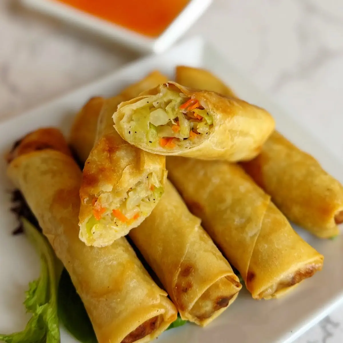 spring rolls ปอเปี๊ยะทอด